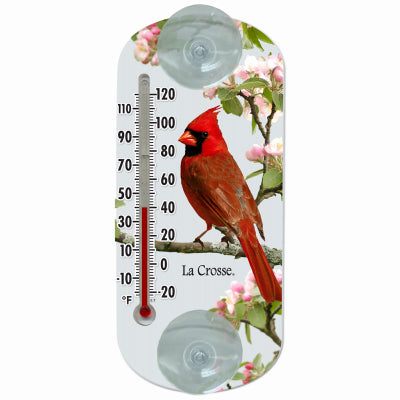 6 Indoor/Outdoor Round Dial Cardinal Thermometer