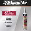 DAP Silicone Max Clear Silicone Kitchen and Bath Sealant 10.1 oz (Pack of 12)