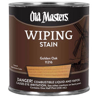 Old Masters Semi-Transparent Golden Oak Oil-Based Wiping Stain 0.5 pt. (Pack of 6)