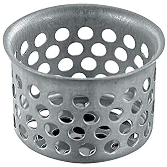 PlumbCraft 1 in. D Stainless Steel Basin Strainer Silver