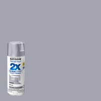Rust-Oleum Smooth Metallic Aluminum Oil Based Spray Paint 12 oz. (Pack of 6)