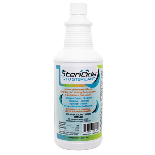 EcoClear Products Stericide RTU No Scent Cleaner and Disinfectant 32 oz. (Pack of 12)