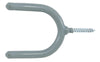 Crawford 3.94 in. L Vinyl Coated Gray Steel Medium Storage Hook 15 lb. capacity 1 pk (Pack of 25)