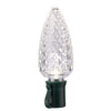 Celebrations Platinum LED C9 Pure White 25 ct String Christmas Lights 25 ft.