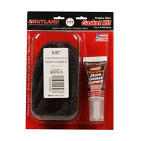 Rutland Grapho-Glas Cement/Fiberglass 13.1 oz. Rope Indoor Gasket Kit 5/8 W in.