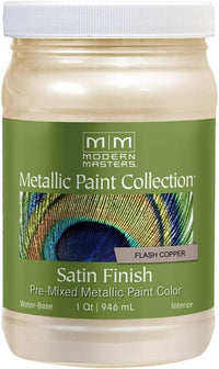 Modern Masters Shimmer Satin Flash Copper Metallic Paint 1 qt