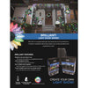 Celebrations Platinum LED C9 Warm White 50 ct String Smart-Enabled Christmas Lights 33.33 ft.