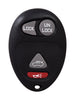 KeyStart Self Programmable Remote Automotive Replacement Key GM043 Double For GM