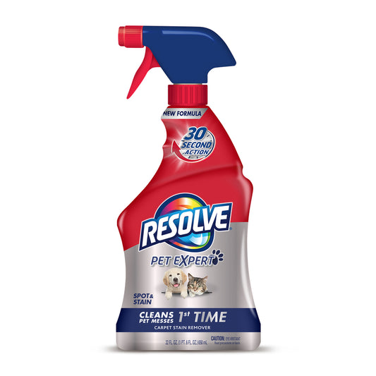 Resolve Pet Oxi Advanced No Scent Carpet Cleaner 22 oz. (Pack of 6)