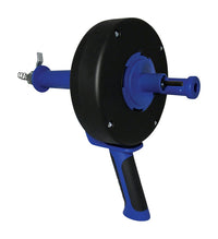 Cobra Blue and Black Plastic Pistol Grip Power Drum Auger with 1/4 in. High Carbon Spring Wire - Deal of The Week