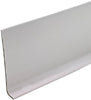 M-D Building Products 4 in. H X 0.08 in. W X 120 ft. L Dry Back Silver Gray Vinyl Wall Base - Open Box