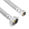Lasco 3/8 in. Compression X 7/8 in. D Ballcock 16 in. Braided Stainless Steel Toilet Supply Line