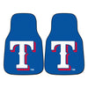 MLB - Texas Rangers Carpet Car Mat Set - 2 Pieces