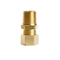 5/8 in. Compression X 1/2 in. D Male Brass Connector (Pack of 5)