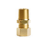 5/8 in. Compression X 1/2 in. D Male Brass Connector (Pack of 5)