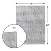 AAF Flanders NaturalAire 15 in. W x 24 in. H x 1/4 in. D 4 MERV Air Conditioner Filter (Pack of 24)