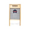 Behrens Galvanized Steel Scrub Surface Washboard 24.5 L x 12.5 W in.