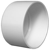 Charlotte Pipe Schedule 40 3 in. Hub PVC Cap 1 pk