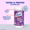 Lysol Lavender and Cotton Blossom Scent Disinfecting Wipes 16.7 oz. (Pack of 6)