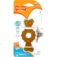 Nylabone Puppy Chew Ring Bone Dog Toy for Teething Puppies, X-Small, Chicken Flavor