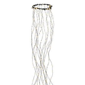 Celebrations Platinum LED Big Seed Cluster Warm White 832 ct String Christmas Lights 8 ft.