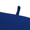 Jordan Manufacturing Blue Polyester Chair Cushion 4 in. H X 22 in. W X 44 in. L