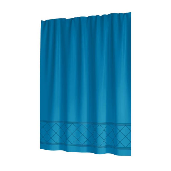 Cortina de ducha de poliéster con diseño de joyas Sttelli Radiance de 72 pulgadas de alto x 72 pulgadas de ancho (paquete de 3)