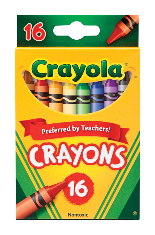 Crayola Assorted Color Crayons 16 pk