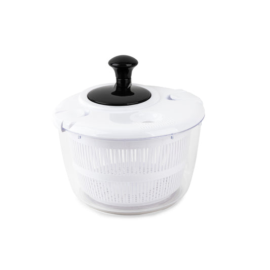 Core Kitchen White ABS Plastic Salad Spinner