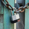 Kwikset 1-9/16 In. Laminated Steel Keyed Alike Padlock with 1-1/2 In. Hardened Steel Shackle 4KA