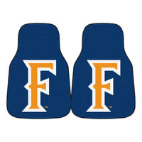 Cal State - Fullerton Carpet Car Mat Set - 2 Pieces