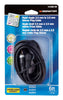 Monster Just Hook It Up 6 ft. L Stereo Plug Cable 3.5 mm