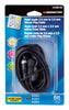 Monster Just Hook It Up 6 ft. L Stereo Plug Cable 3.5 mm
