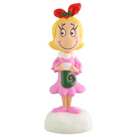 Dr. Seuss LED Multicolored Dr. Suess Cindy Lou Blow Mold Table Decor 14 in.