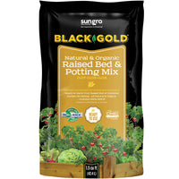 Black Gold Organic 0.07-0.03-0.03 Raised Bed and Potting Mix 1.5 cu ft