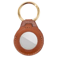 Hillman Sanitas Leather Assorted Black/Brown Keychain