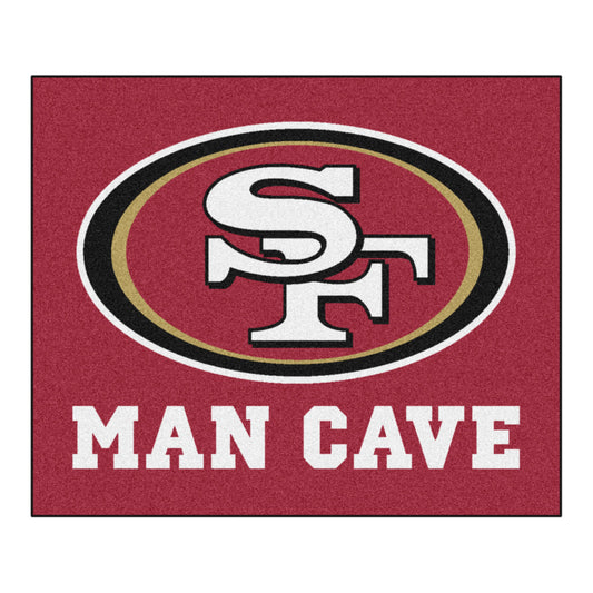NFL - San Francisco 49ers Man Cave Rug - 5ft. x 6ft.
