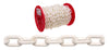 Campbell 0990847 #8 X 60' White Plastic Chain Reel