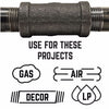 STZ Industries 4 in. MIP each X 2 in. D FIP Black Malleable Iron Hex Bushing
