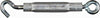 National Hardware Aluminum/Stainless Steel Turnbuckle 65 lb. cap. 5.5 in. L (Pack of 5).