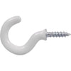 Ook Small Vinyl Coated White Steel 1-1/4 in. L Hook 1 lb. 2 pk (Pack of 12)