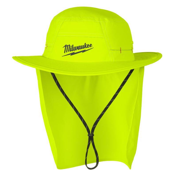 Gorra Workskin con protección para el cuello Milwaukee Tool amarilla L/XL