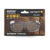 Carhartt Ironside Anti-Fog Safety Glasses Antique Mirror Lens Black Frame 1 pc
