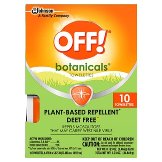 OFF! Botanicals Organic Insect Repellent Solid For Mosquitoes/Other Flying Insects 0.123 oz (Pack of 8).