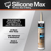 DAP Silicone Max Almond Silicone All Purpose Sealant 10.1 oz (Pack of 12)