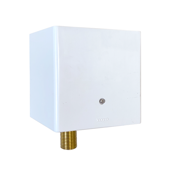 Válvula controladora de suministro de agua continuo TOTO® ECOPOWER® de 0.5 GPM y 20 segundos para caños de baño sin contacto - TLE03502U3