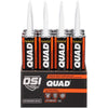 OSI Quad White Elastomeric Polymers Door/Siding/ Window Sealant 10 oz (Pack of 12)