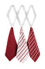 Ritz Paprika Cotton Kitchen Towel 3 pk (Pack of 3)