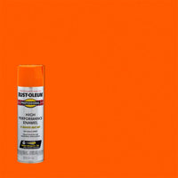 Rust-Oleum Professional Safety Orange Spray Paint 15 oz. (Pack of 6)