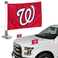 MLB - Washington Nationals Ambassador Car Flags - 2 Pack